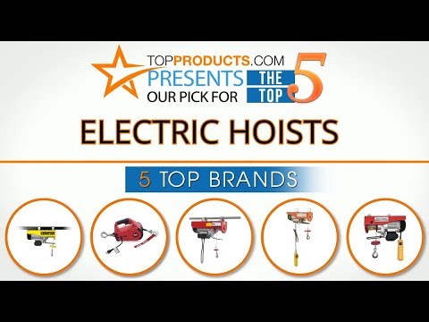 Best Electric Hoist Reviews  – How to Choose the Best Electric Hoist